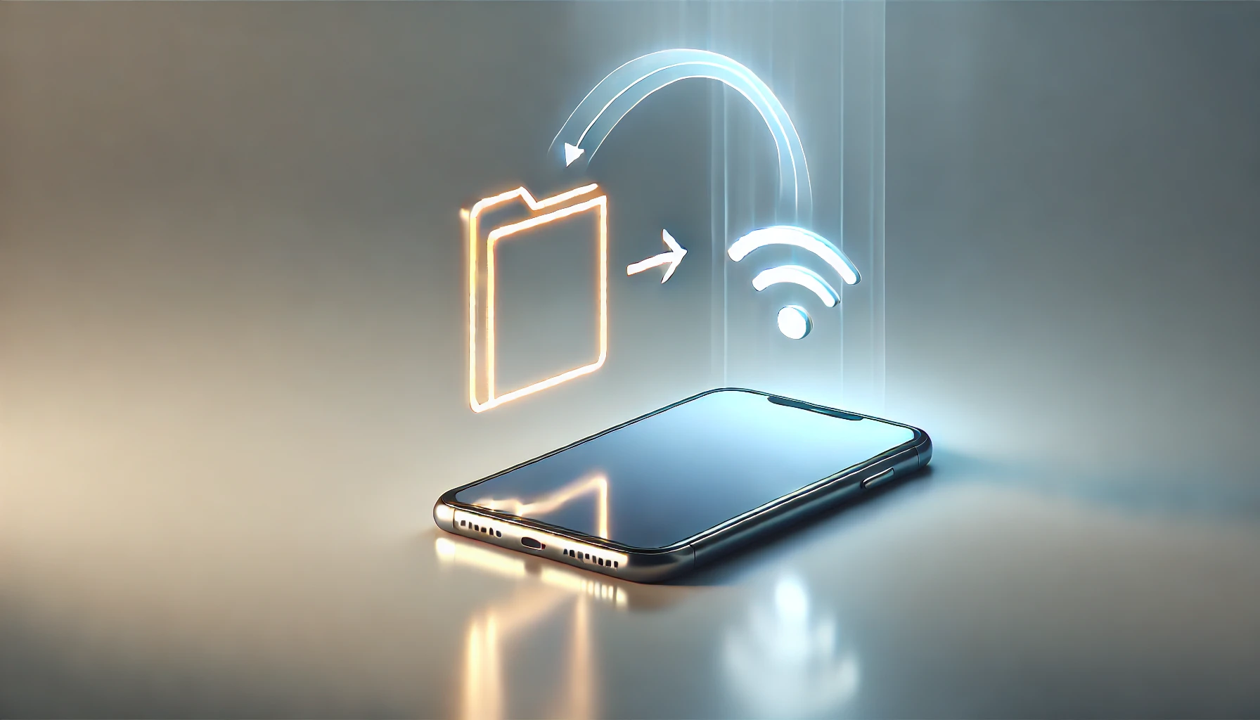 Aperçu du tutoriel WeTransfer sur iPhone