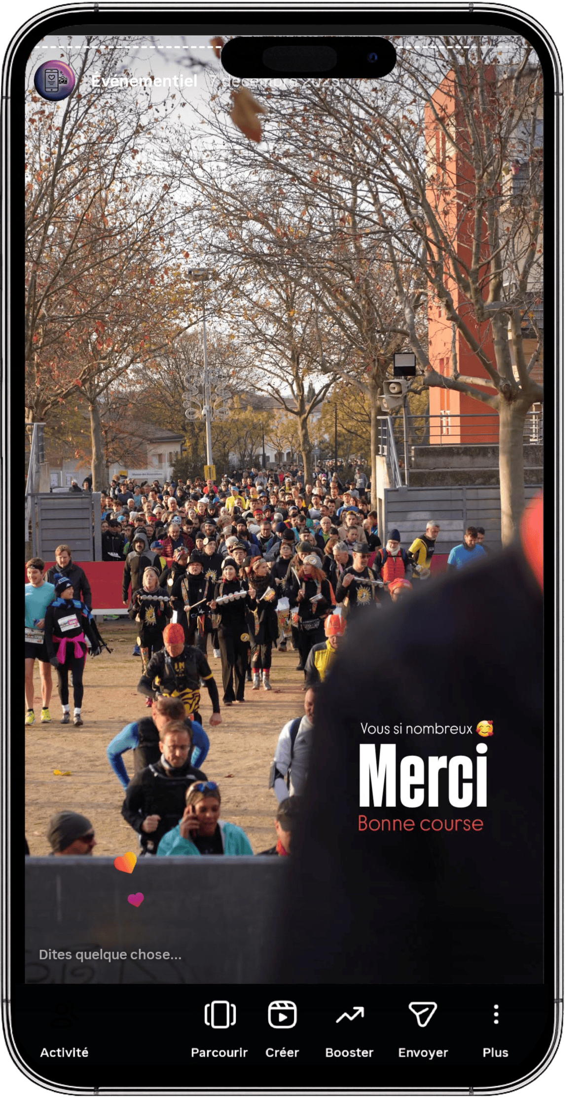 Story en direct : NatureMarathonMan, extrait 2