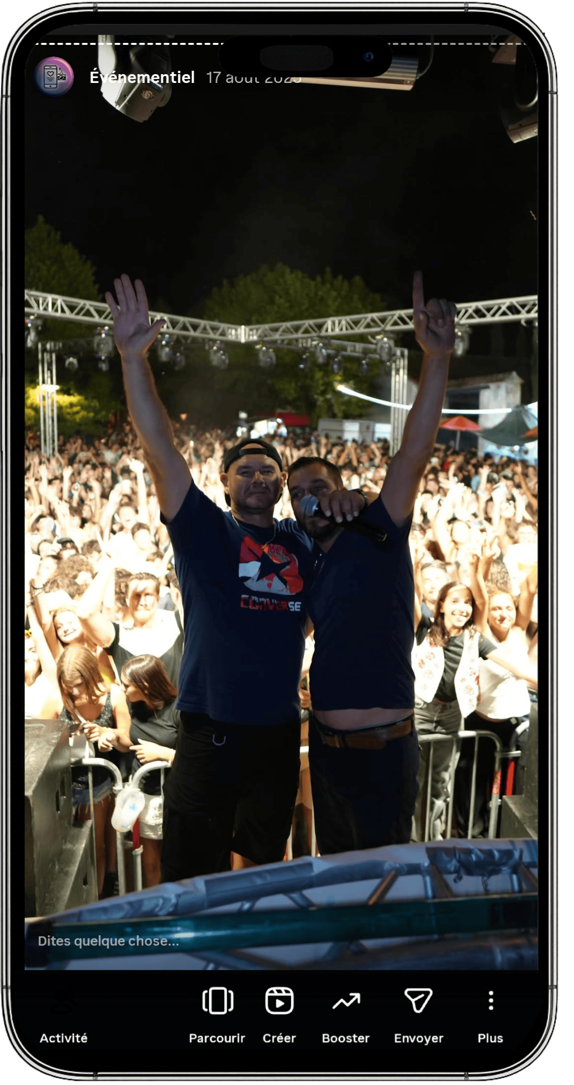 Story en direct : évènement privé, extrait 4